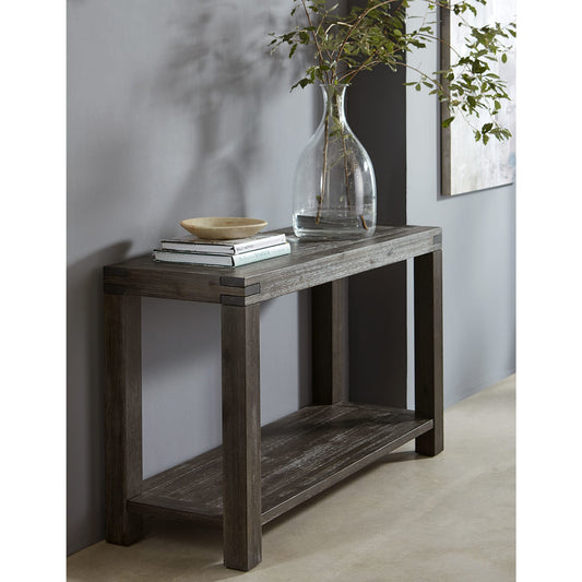 Tavolo consolle Meadow Solid in grafite