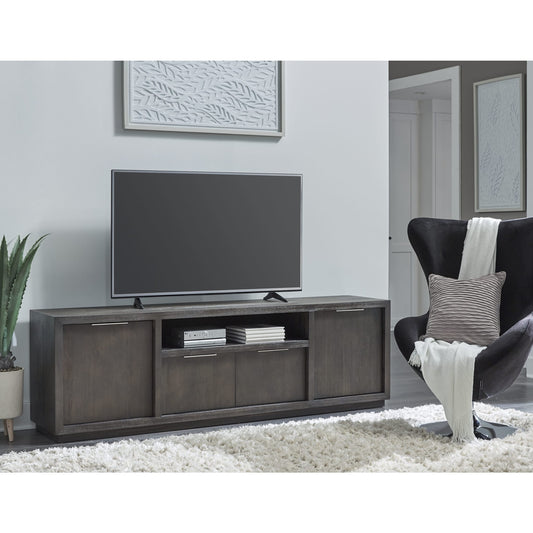 Consolle di intrattenimento Oxford 84W in grigio basalto