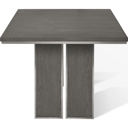 Tavolo da pranzo allungabile Plata in grigio tuono