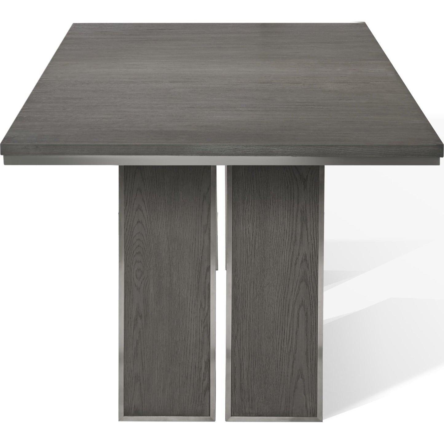 Tavolo da pranzo allungabile Plata in grigio tuono