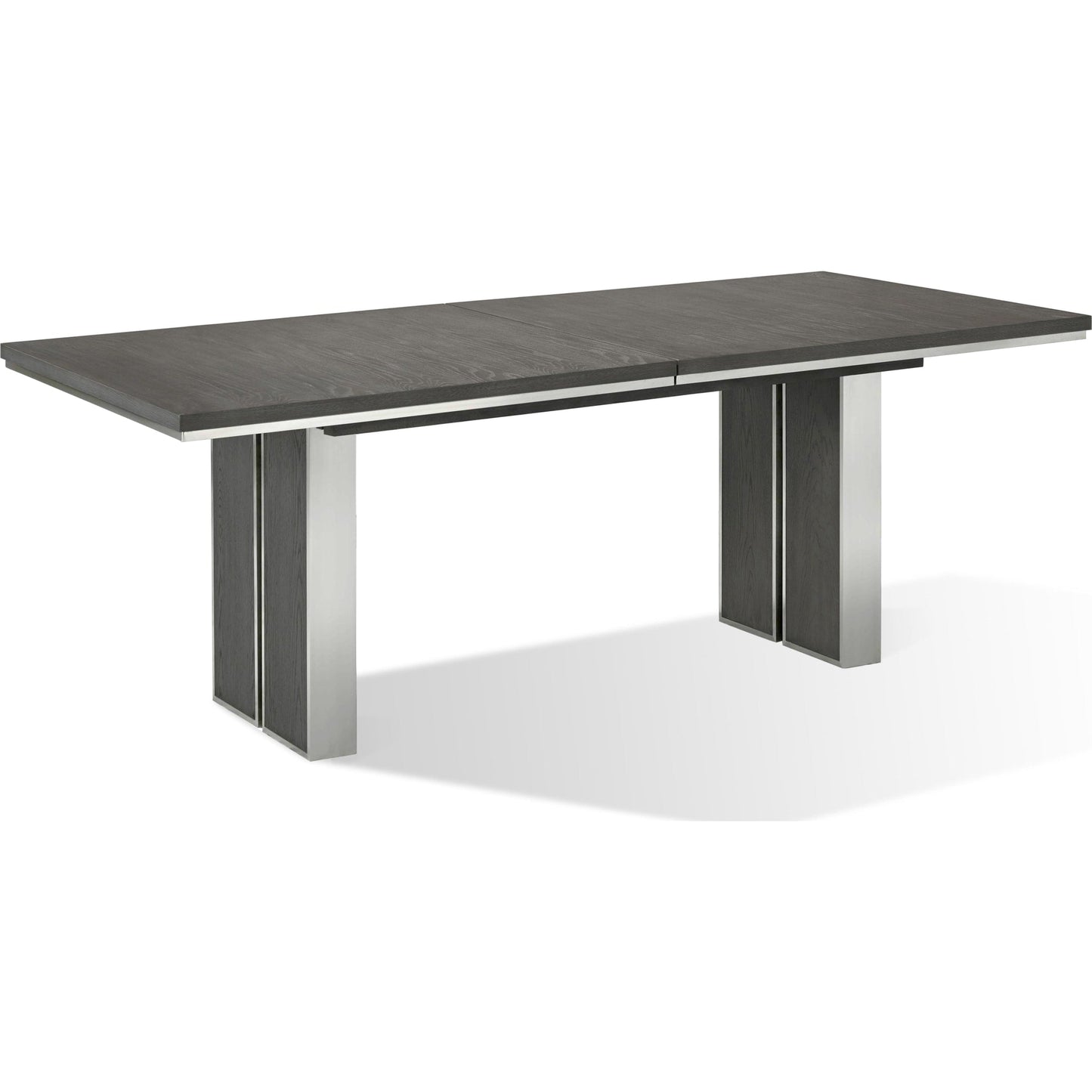 Tavolo da pranzo allungabile Plata in grigio tuono