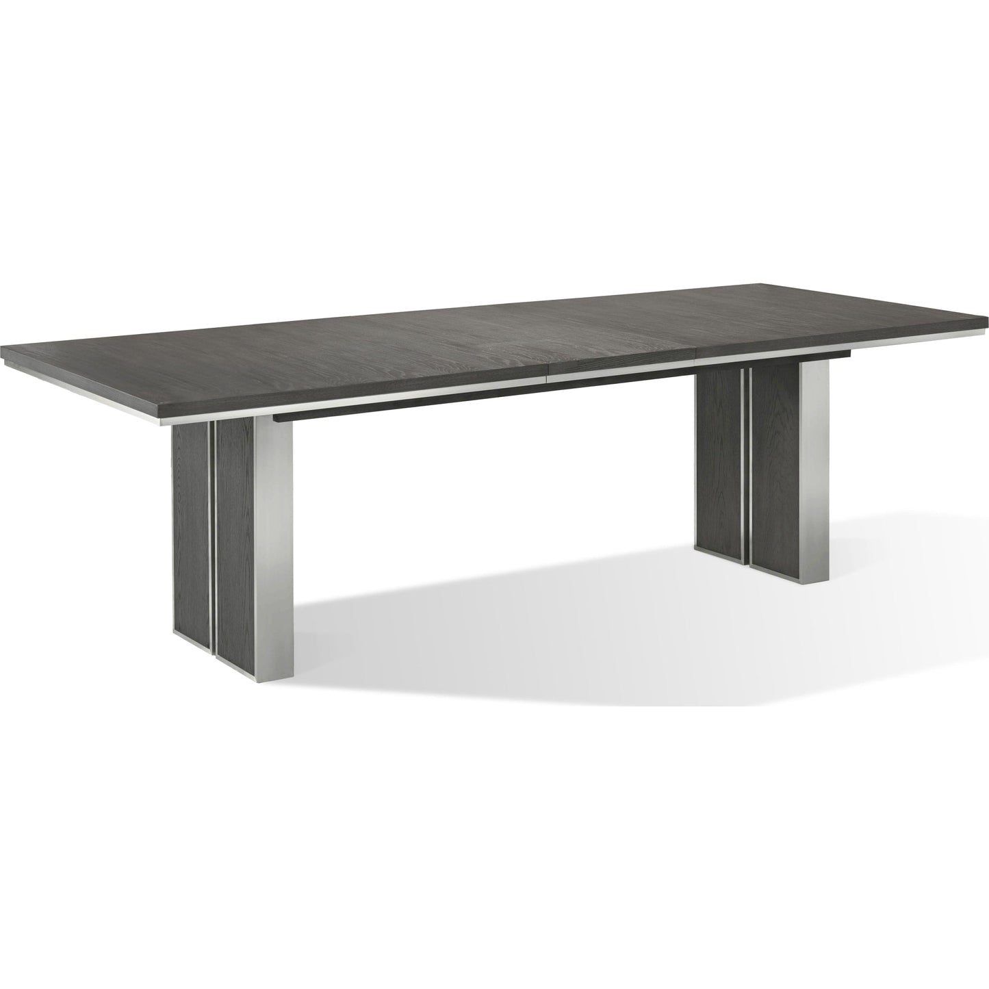 Tavolo da pranzo allungabile Plata in grigio tuono