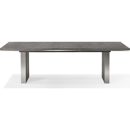 Tavolo da pranzo allungabile Plata in grigio tuono