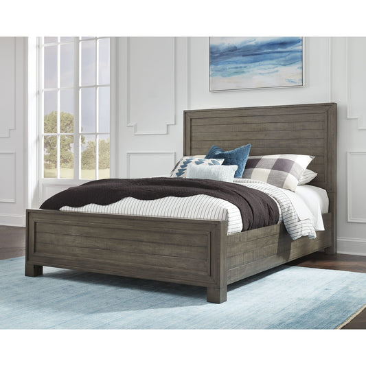 Letto William in legno massello color Dusty Dawn
