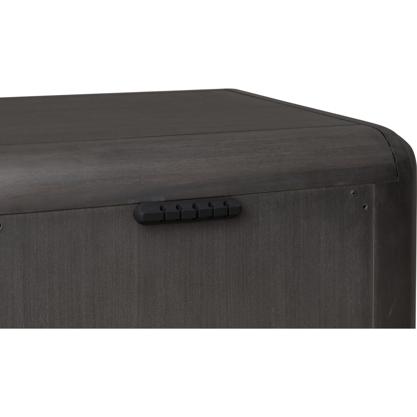 Comodino in legno di acacia con un cassetto Xolani in Jaguar