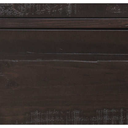 Cassapanca in legno massello Yosemite in stile caffetteria (2024)
